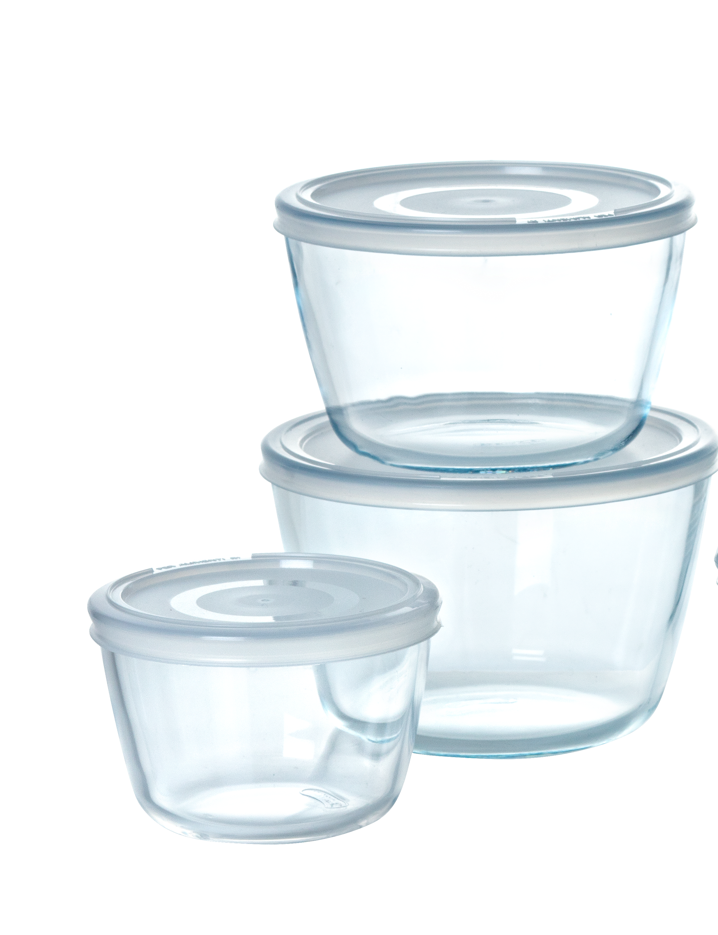 Pyrex - Cook & freeze - Plat Rond en Verre avec Couvercle 0.60 L