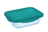 Cook&Go - Boîte de conservation rectangulaire en verre étanche