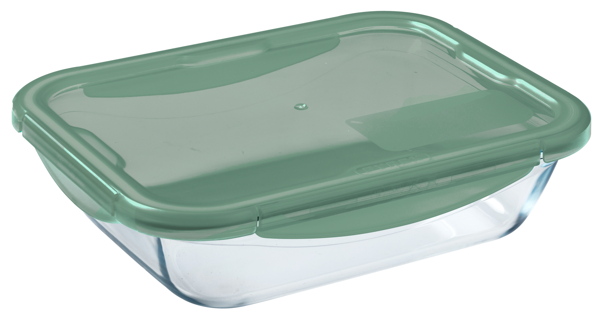 Cook&Go - Boîte de conservation rectangulaire en verre étanche compatible air fryer (friteuse à air chaud)