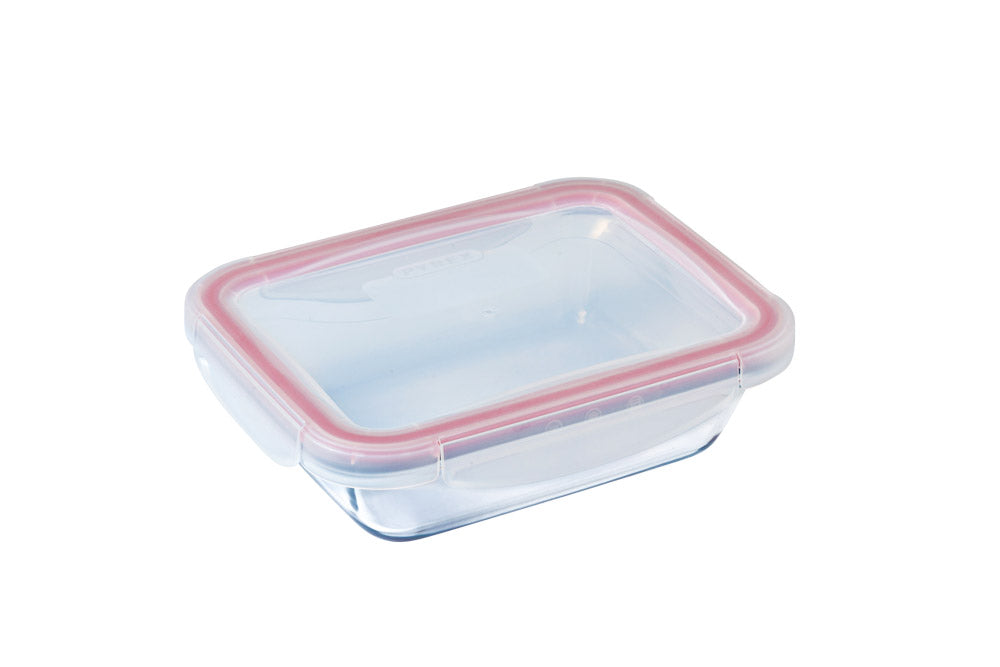 Cook&Go - Boîte de conservation rectangulaire en verre étanche