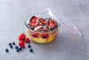 Cook&Go - Boîte de conservation en verre ronde couvercle étanche