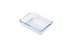 Plat en verre rectangulaire compatible air fryer