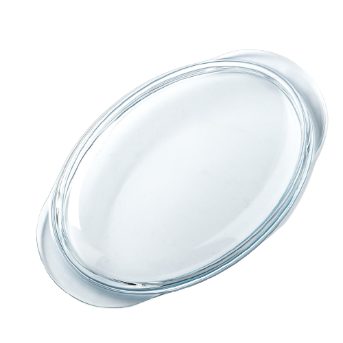 Couvercle rechange -  cocotte ovale en verre grand format
