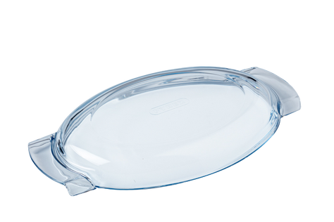 Couvercle rechange -  cocotte ovale en verre grand format