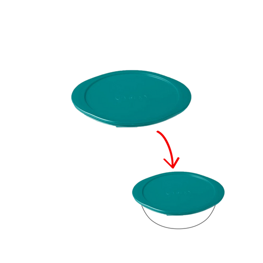 Cook&Store - Couvercle de rechange rond vert peacook