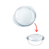 Couvercle de rechange Cocotte Ronde en verre