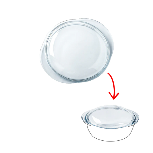 Couvercle de rechange Cocotte Ronde en verre