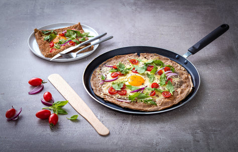 Plat à Tarte en Céramique - ø 28 cm - Avec Revêtement Anti-adhésif