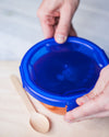 Cook&Go - Boîte de conservation en verre ronde couvercle étanche