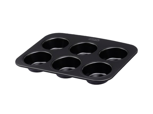 Moule à muffins en métal avec prise en main facile - GLIDE