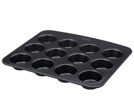 Moule à muffins en métal avec prise en main facile - GLIDE