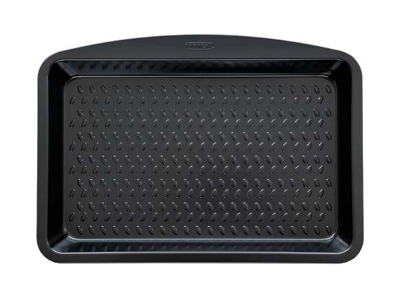 Plat à four rectangulaire en métal avec prise en main facile - GLIDE