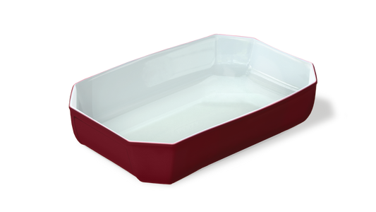 Pyrex® Color's Plat rectangulaire en verre 33x22 cm