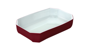 Pyrex® Color's Plat rectangulaire en verre 33x22 cm