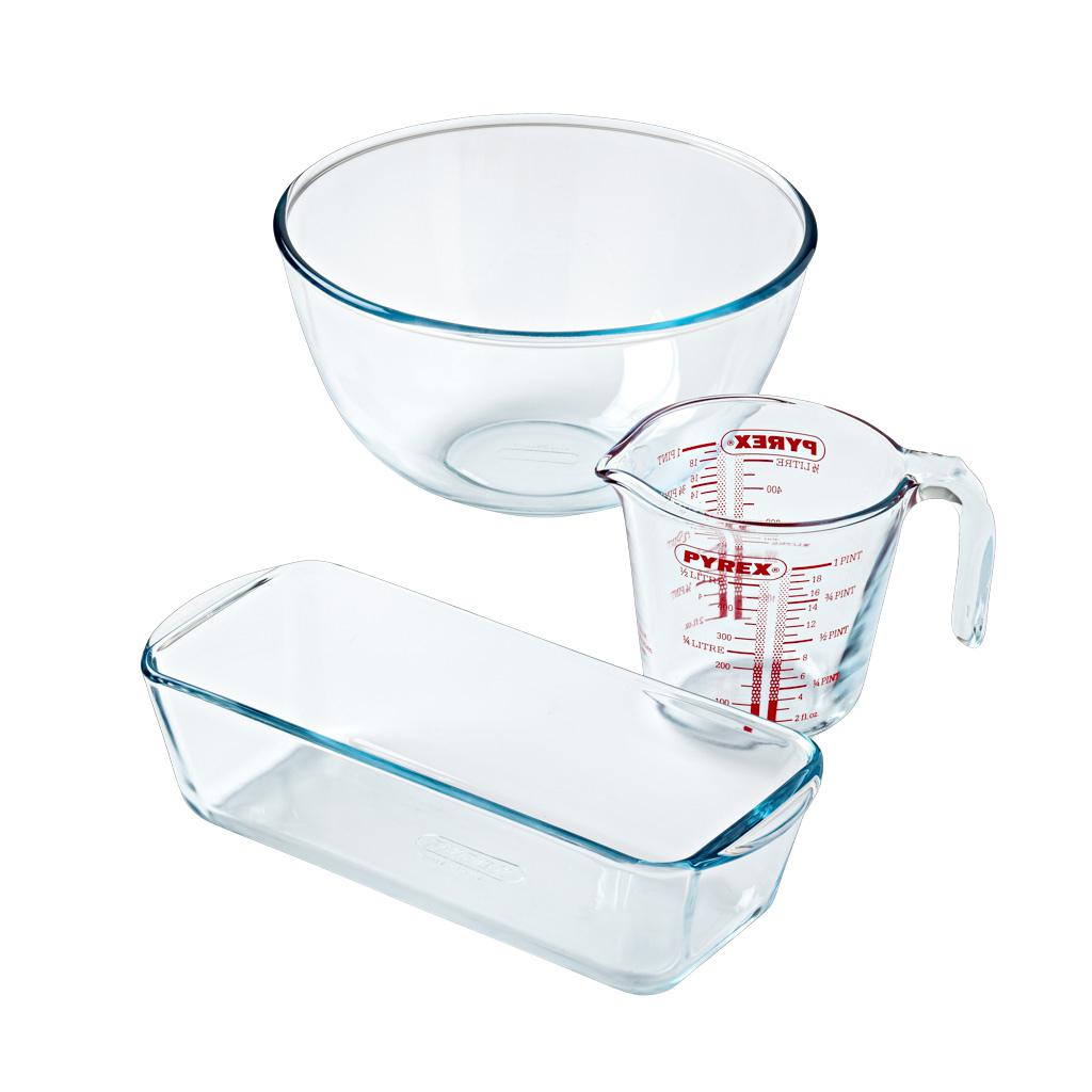 Kit pâtisserie : Broc mesureur / jatte 2L / Moule spécifique