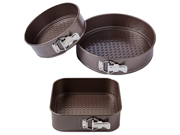 Lot de 3 moules à charnières en métal - asimetriA