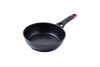 Poêle profonde de couleur noire Pyrex® en aluminium avec un revêtement anti-adhésif.