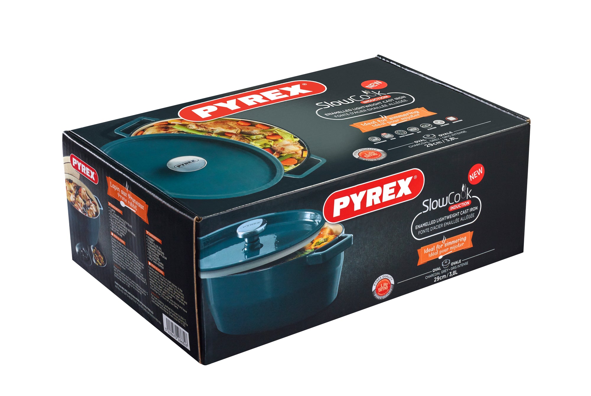 Cocotte ovale en fonte - SlowCook