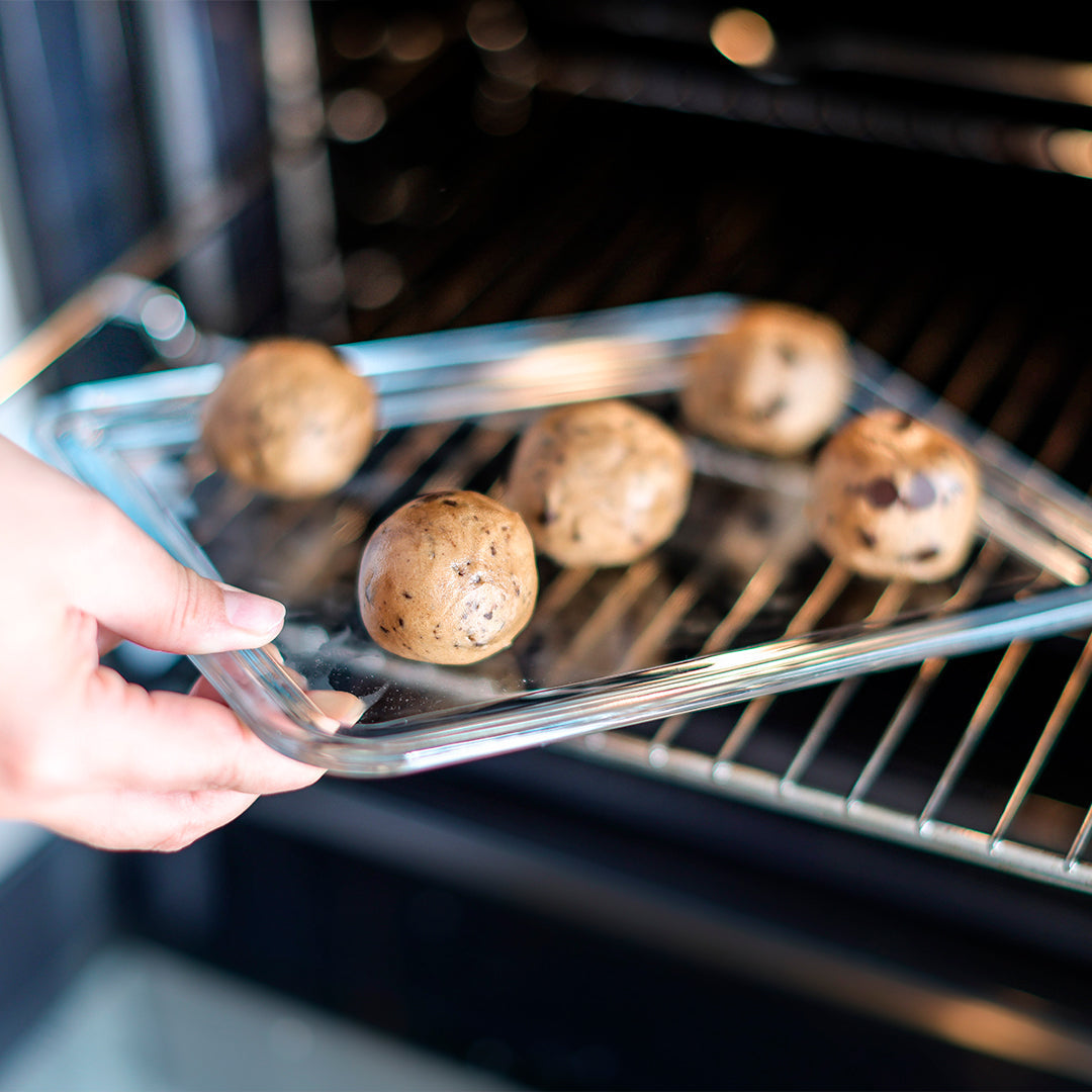Plaque de cuisson multi-usages en verre