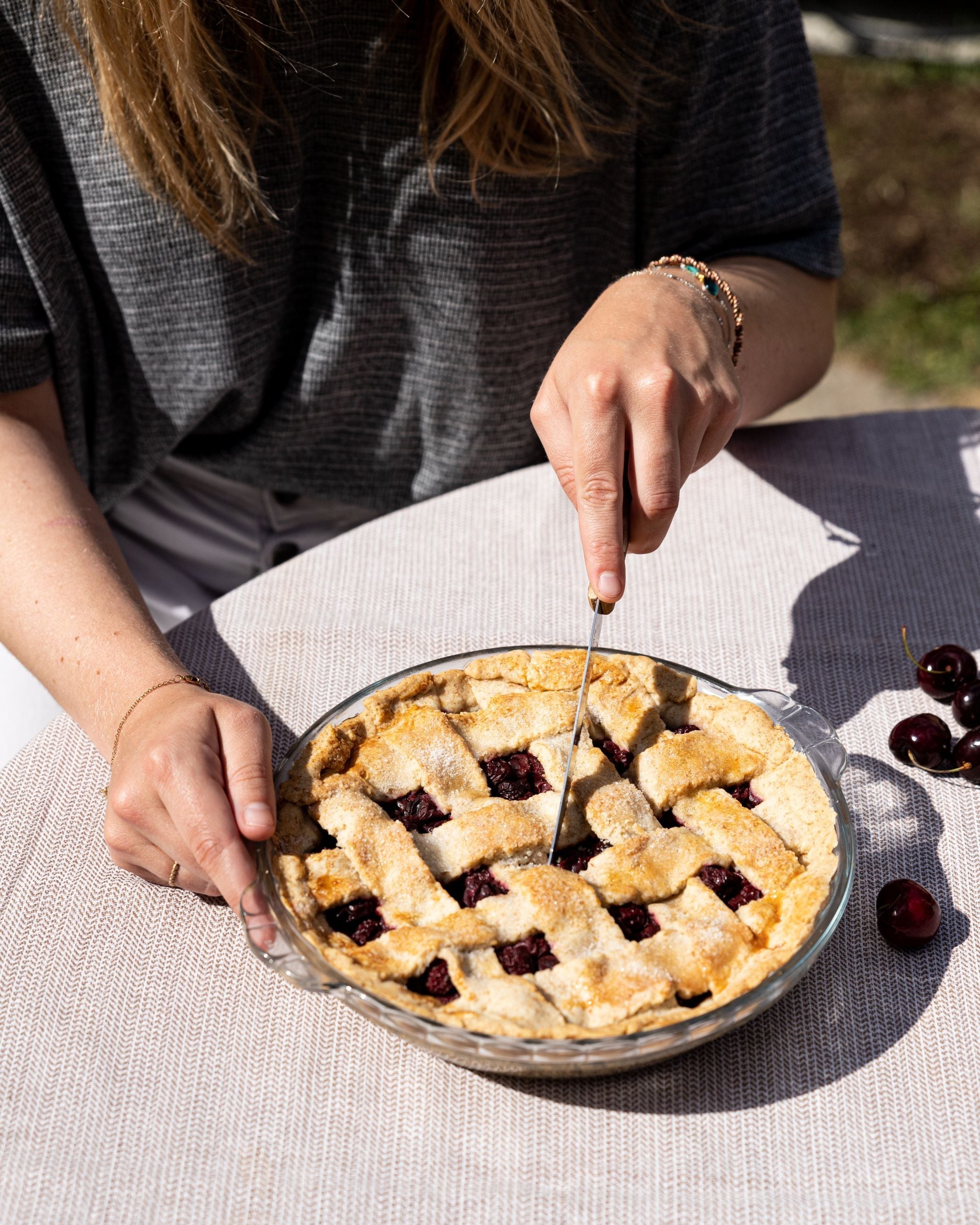 Pyrex Plat à Tarte En Verre 26 Cm - Borosilicate Résistant à 350°C - Pass Four, Micro-ondes, Lave-Vaisselle - Fabriqué En France