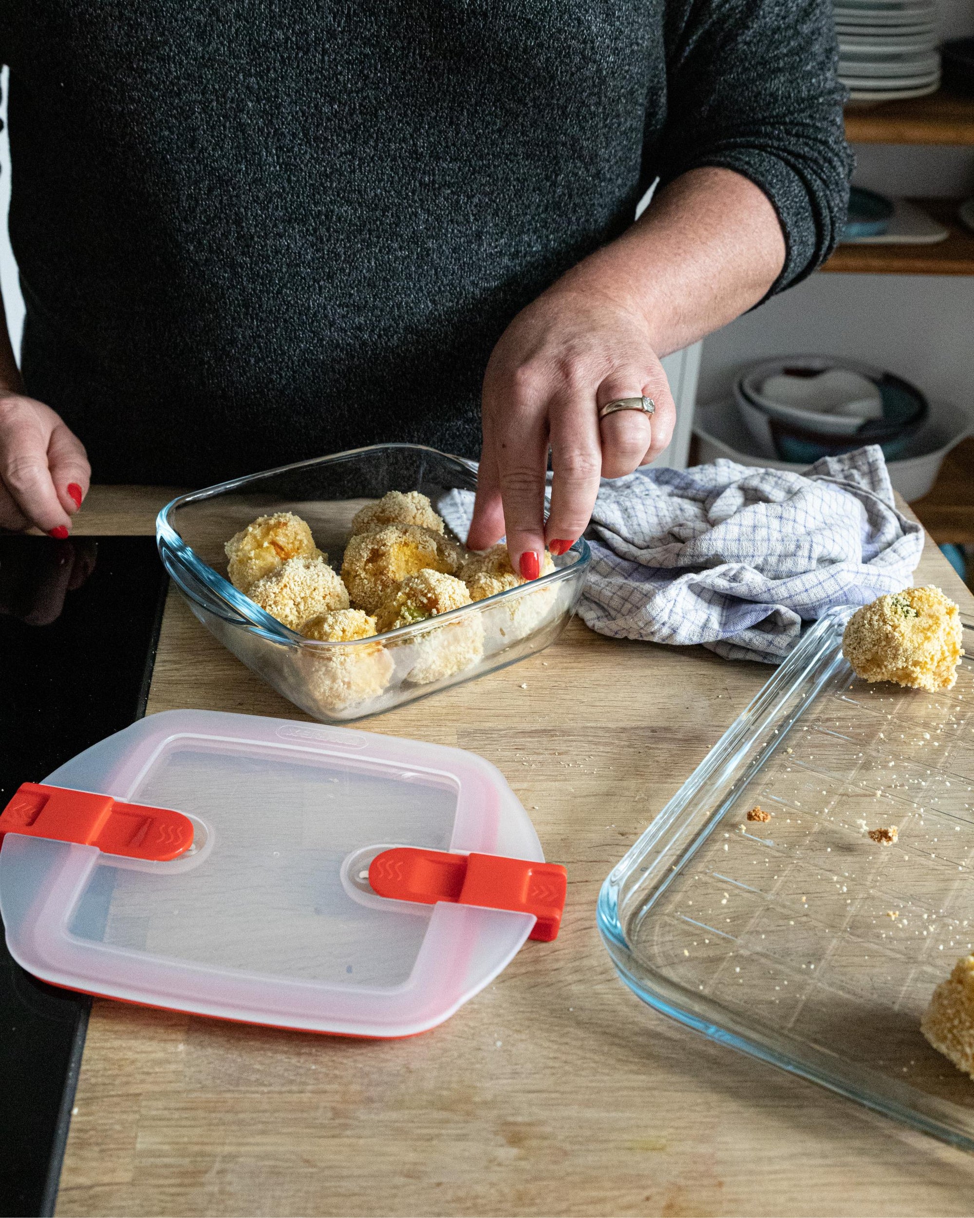 Lot de 3 lunchbox en verre avec couvercle à valves vapeur - Cook & Heat