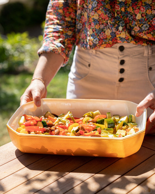 Plat carré en verre Pyrex 210mm - Saladier et bassine - Pyrex