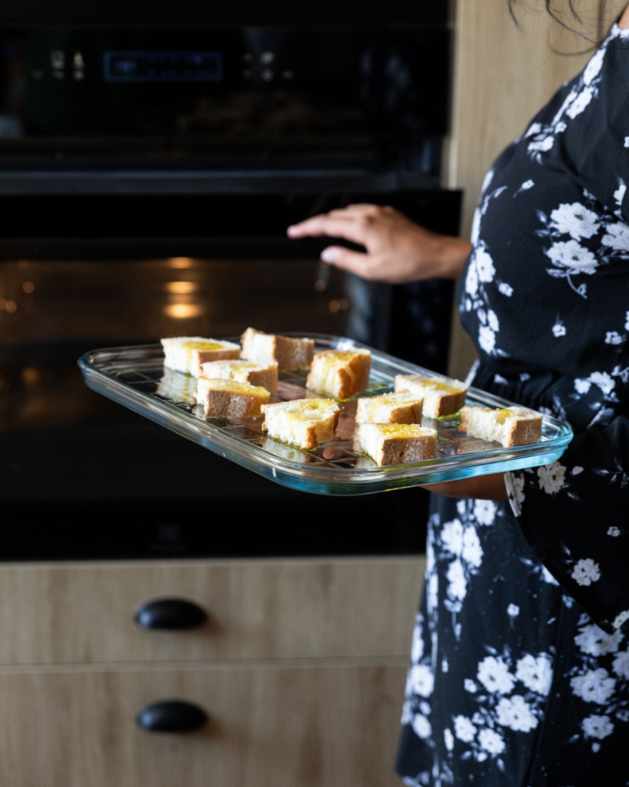Plaque de cuisson multi-usages en verre