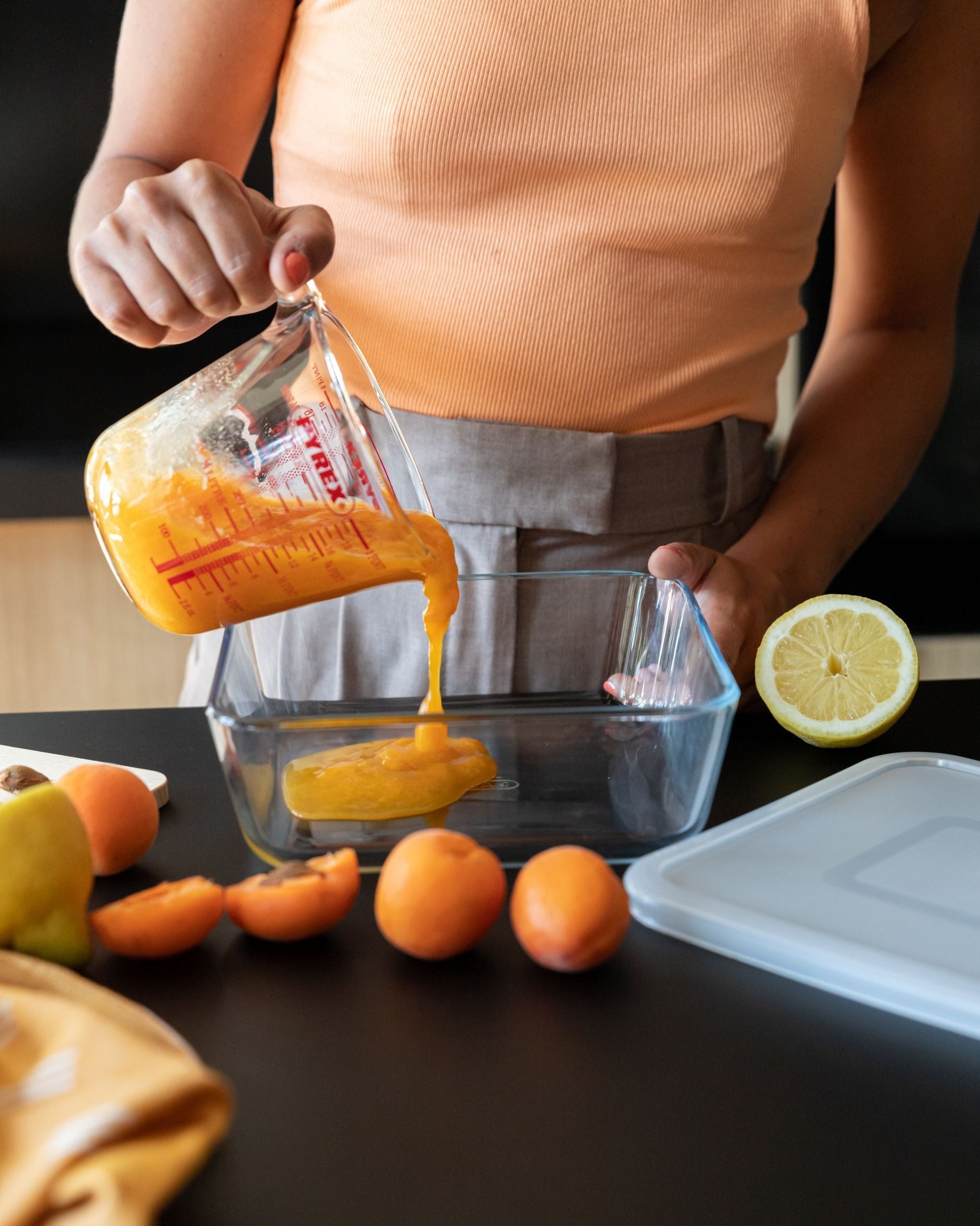 Cook & Freeze - Plat carré avec couvercle spécial congélation compatible "air fryer" (friteuse à air chaud)