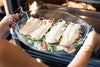 Plat à four ovale en verre 39x27 cm + grille de cuisson - Irresistible