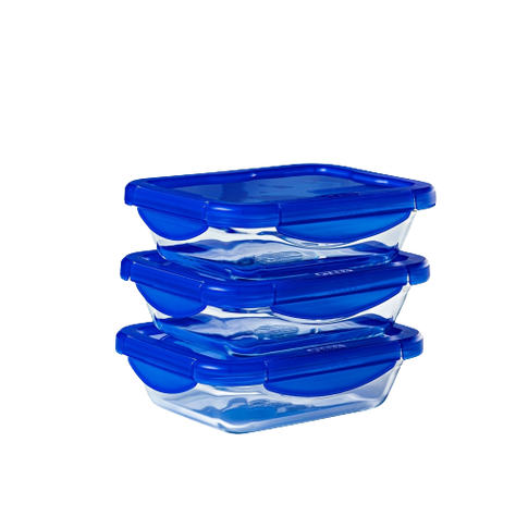 Plat à four en verre transparent Pyrex Classic Glass (31 x 21 cm) — BRYCUS