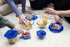 Cook & Go - Lot de 3 Lunch Box en verre cm avec couvercle hermétique