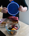 Cook&Go - Boîte de conservation en verre ronde couvercle étanche