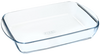 Plat à four rectangulaire en verre - spécial lasag