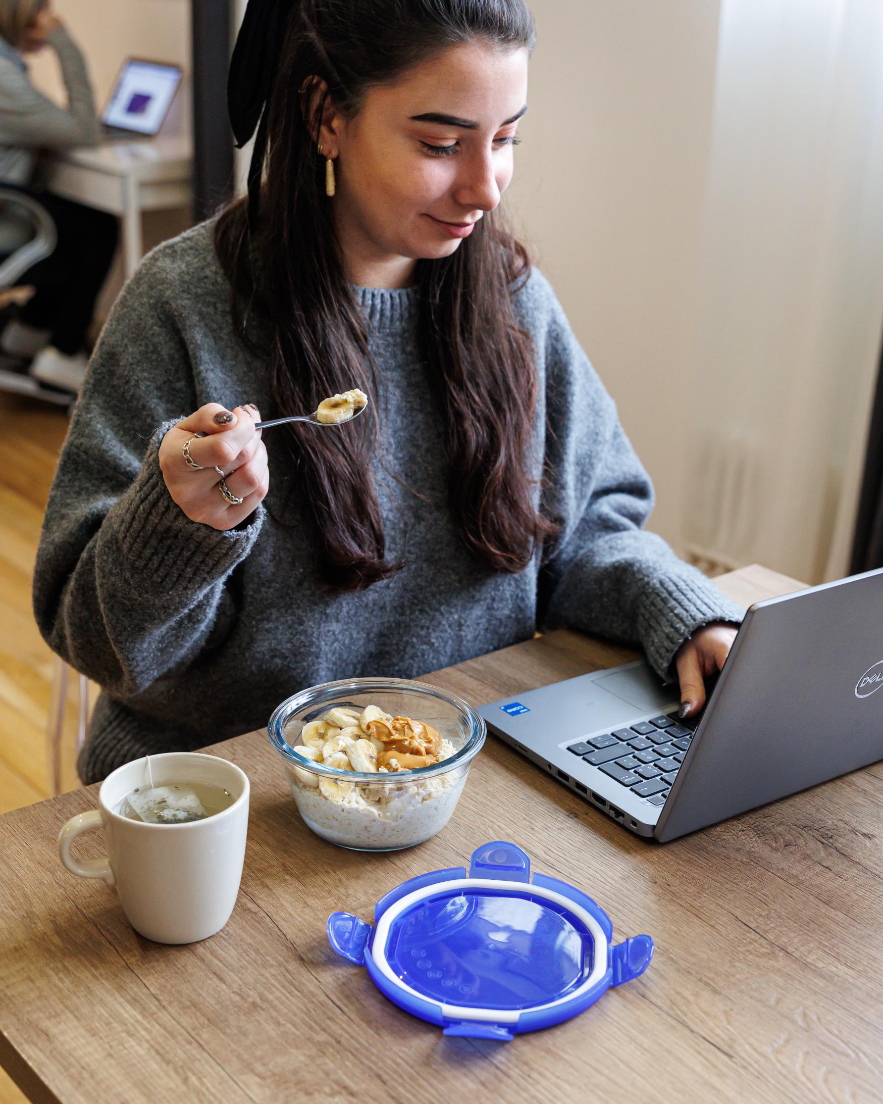 Cook & Go - Lot de 2 plats ronds en verre avec couvercle étanche