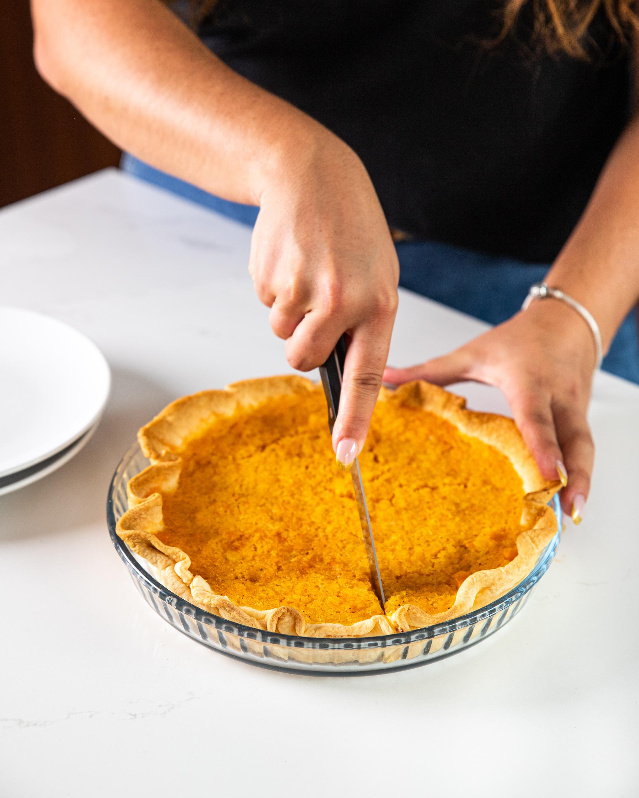 Moule à tarte en verre