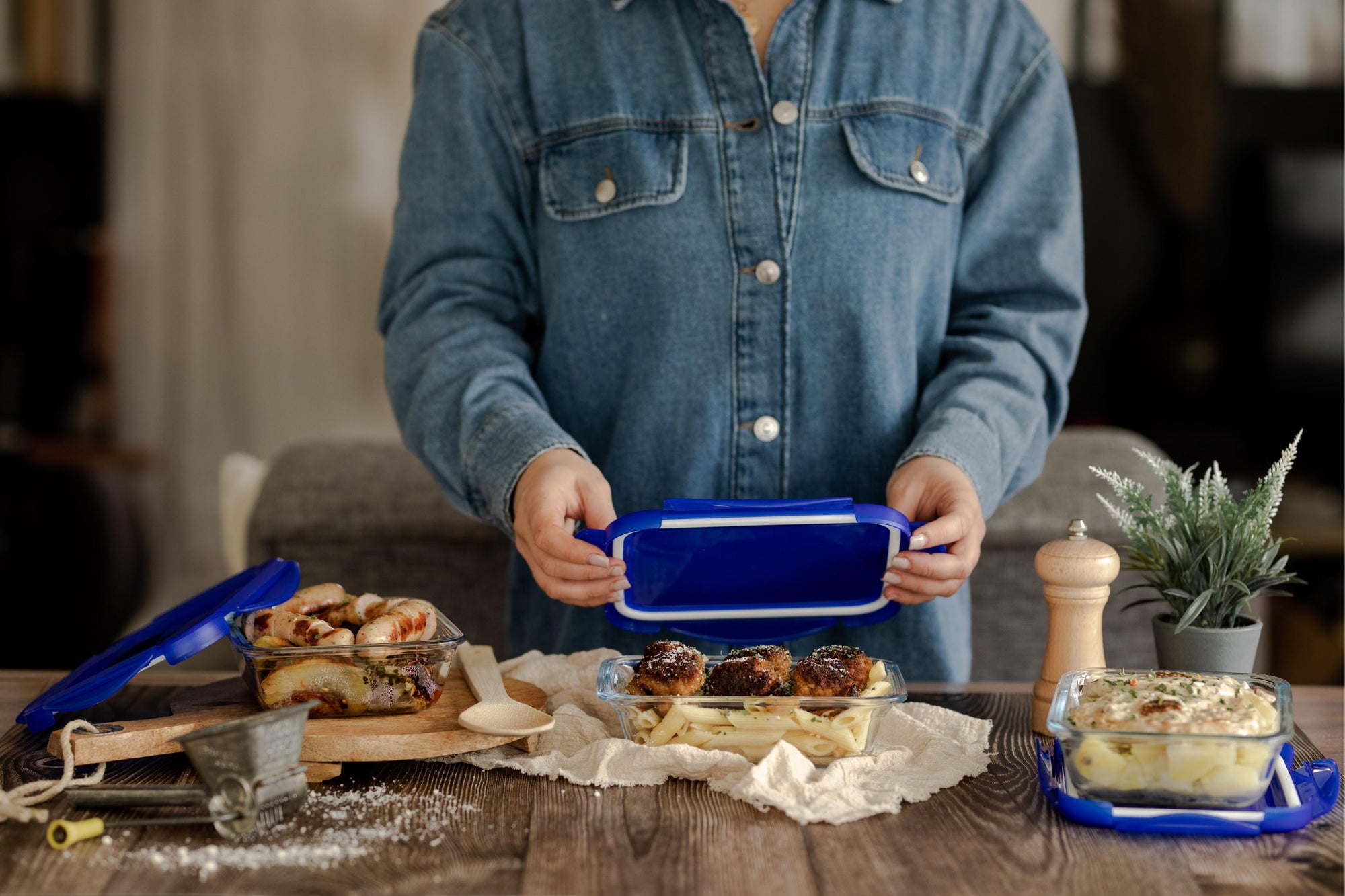 Cook & Go - Set essentiels Lunchbox - 7 pièces