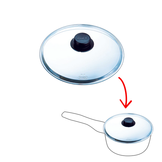 Couvercle en verre non compatible micro-ondes - Classic