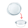 Couvercle de rechange Cocotte Ronde en verre