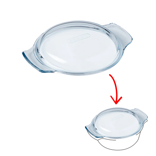 Couvercle de rechange Cocotte Ronde en verre