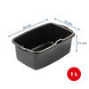 Moule à cake pour air fryer en métal avec poignée