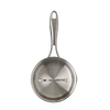 Casserole en inox avec couvercle poignée fixe - Infinity
