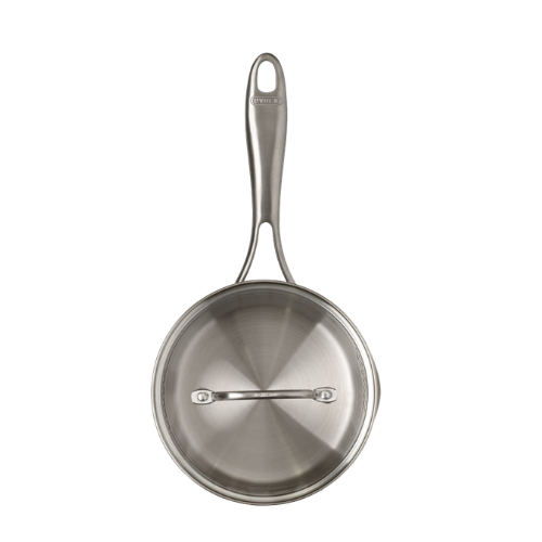 Casserole en inox avec couvercle poignée fixe - Infinity