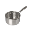 Casserole en inox avec couvercle poignée fixe - Infinity