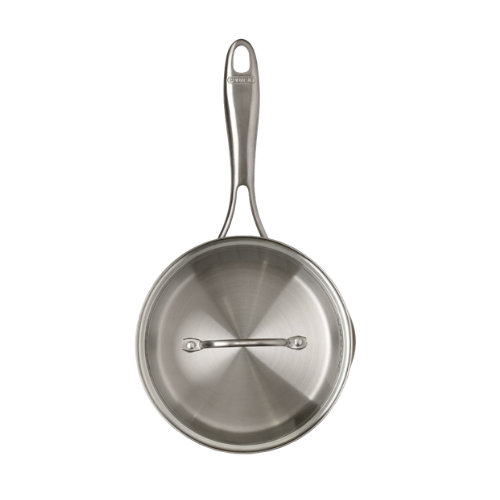 Casserole en inox avec couvercle poignée fixe - Infinity