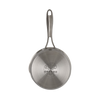 Casserole en inox avec couvercle poignée fixe - Infinity