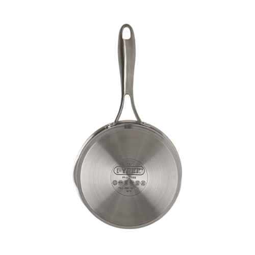 Casserole en inox avec couvercle poignée fixe - Infinity