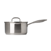 Casserole en inox avec couvercle poignée fixe - Infinity