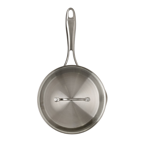 Casserole en inox avec couvercle poignée fixe - Infinity
