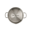 Faitout en inox avec couvercle poignée fixe - Infinity