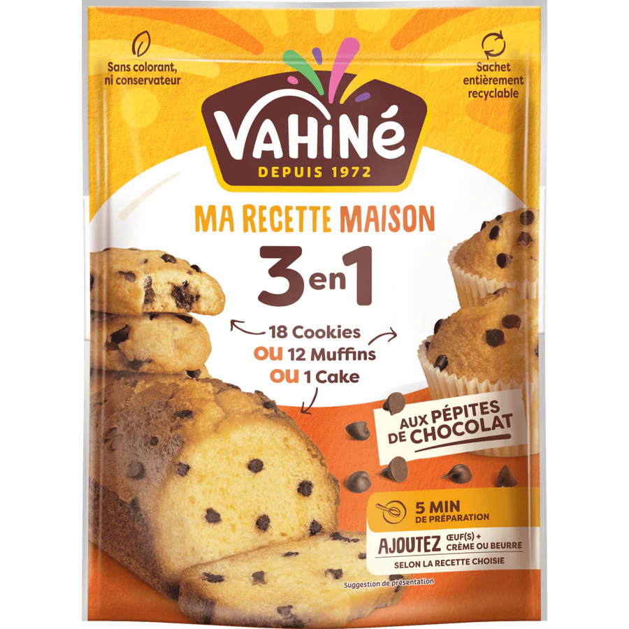 Vahiné - Sachet de préparation 3 en 1